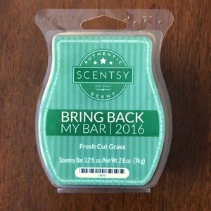 2 Bring Back Scentsy Fresh Cut Grass Bars